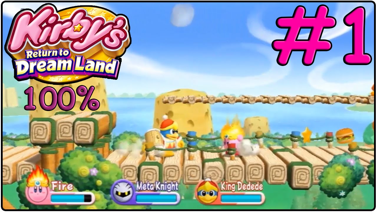 Kirby dreamland wii part 1